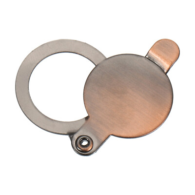 5/8'' Peephole Cover,Copper Privacy Door Viewer Cover for Security,Red Bronze