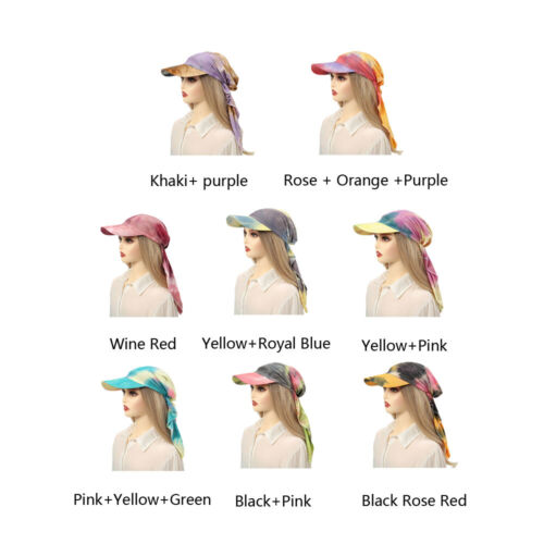 Mujeres Pre-atado Turbante Quimio Gorras Ala Sombrero Gorro Pérdida de Cabello Hiyab Envoltura Pañuelo - Imagen 2 de 36