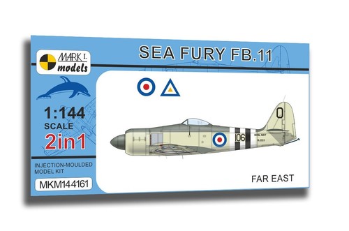 Mark I MKM144161 1/144 Hawker Sea Fury FB.11 Far East Korea Burma Australia 2pcs - Picture 7 of 7