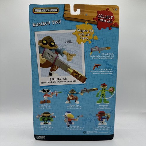 Figura de acción Codename Kids Next Door Numbah Five Cartoon Network 2005 - Imagen 2 de 4