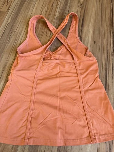 Lija Women Orange tank top Small - Picture 2 of 4