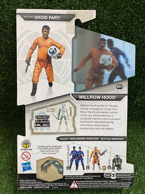 スターウォーズ　ベーシックフィギュア　BD53 WILLROW HOOD Willrow Hood - BD53 - 2009 Star Wars The Legacy Collection - NEW