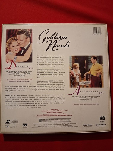 laserdisc đź“€ GOLDWYN NOVELS (USA) COFFRET 2 disques - Photo 5/6
