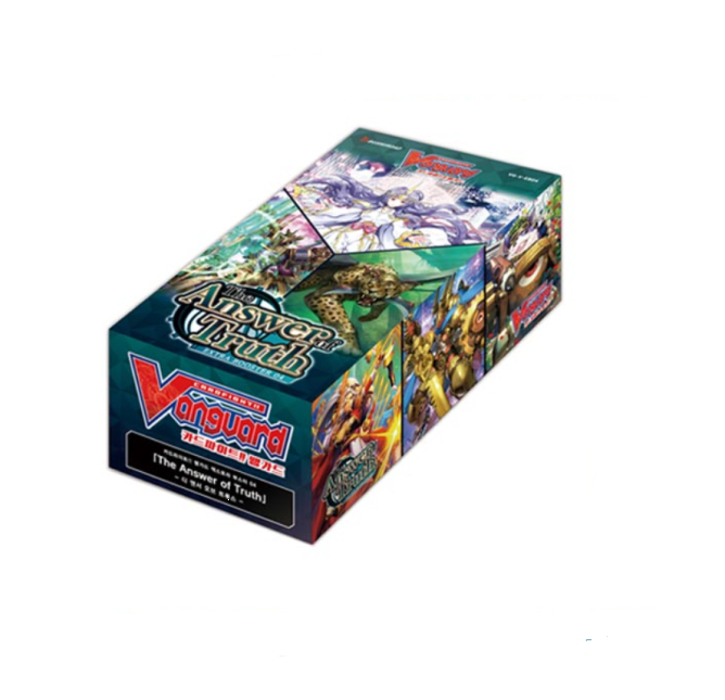 Cardfight Vanguard The Answer of Truth Extra Booster Box Korean Cardfight Vanguard The Answer of Truth Extra Booster Box Korean