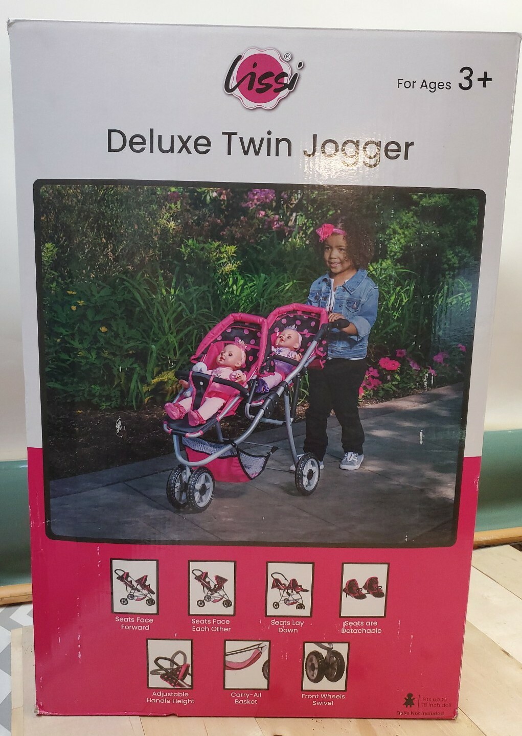 lissi doll double stroller replacement parts