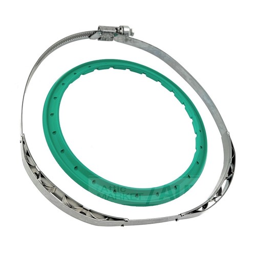 2005-2009 Land Rover LR3 Range Rover Sport Fuel Pump Tank O-Ring Seal + Clamp - Picture 1 of 2