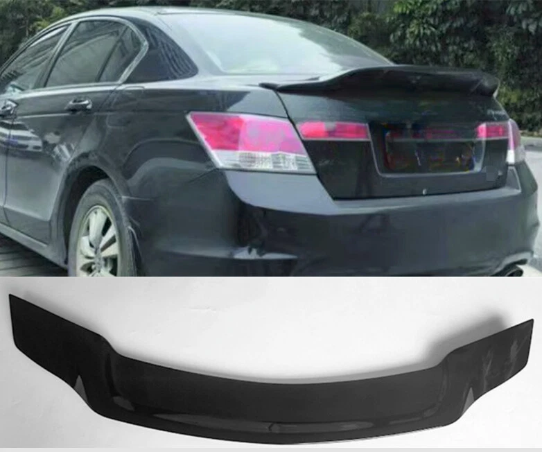 Tapa maletero alerón negro brillante para Honda Accord 8th 2008 2009 2010-2013 Foto 2 de 4