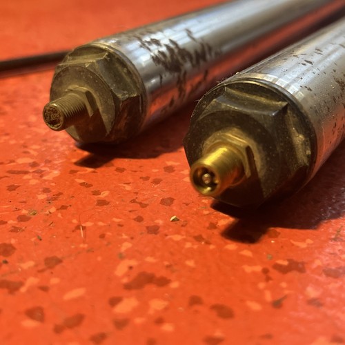 1980 FRONT FORKS SUSPENSION SHOCKS FORK SUZUKI RM80 RM 80 S50 - Picture 4 of 10