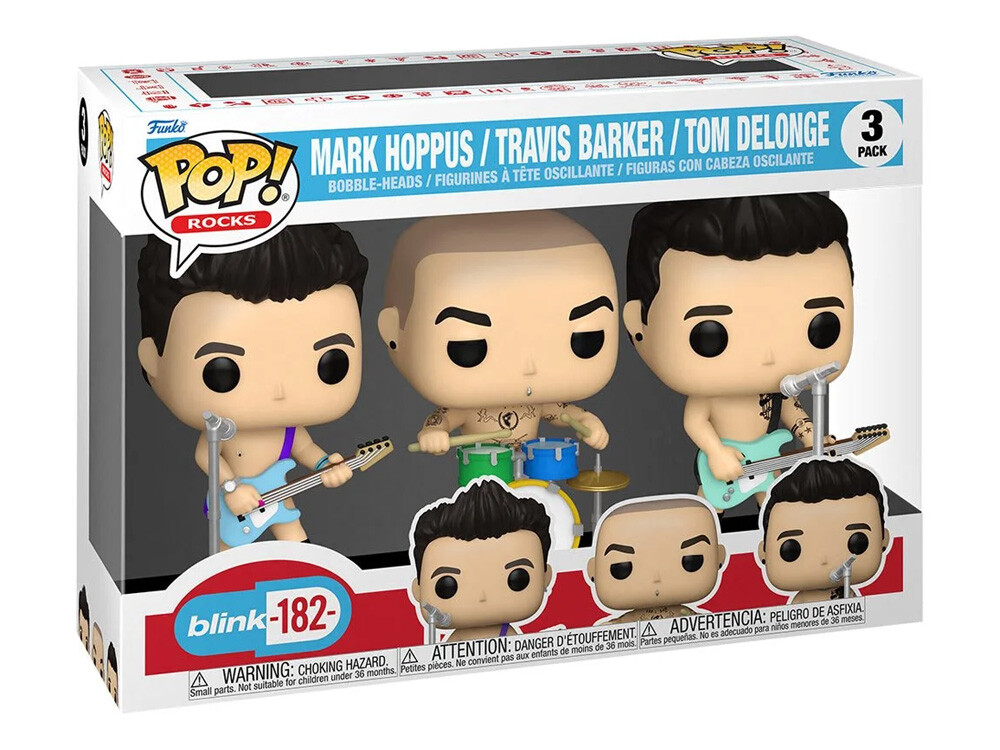 Funko Pop! Rocks: Blink 182 3 Pack NIB cZ 889698678377| eBay