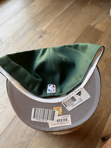 Men's Milwaukee Bucks New Era x Just Don Hunter Green 59FIFTY Fitted Hat - Bild 2 von 2