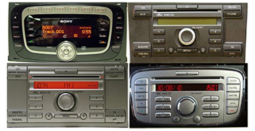 Aux Line In cavo Mp3 Ford Fiesta Focus C-Max S-Max pannello dal 2005 tasto AUX - Picture 2 of 2