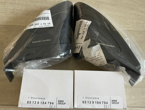 BMW E81 E82 E88 1 SERIES HARMAN KARDON FRONT DOOR TWEETERS COVERS - Picture 4 of 6
