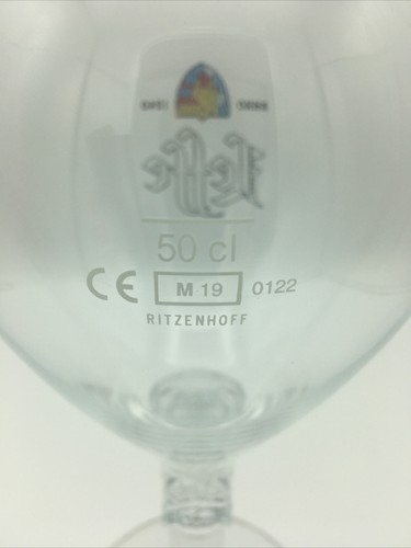 Leffe Pint 50cl Belgian Beer Glass Nucleated Ritzenhoff Brand New home bar - Picture 6 of 9