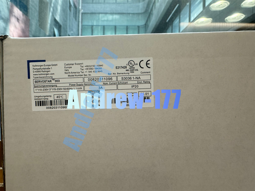 Kollmorgen Servostar 303 S30361-NA Servo Drive New Servostar 303 S30361NA by DHL - Picture 1 of 5