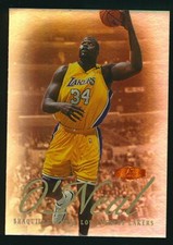 1999-00 Shaquille O'Neal Flair Showcase Basketball Card #7 LA Lakers HOF SP
