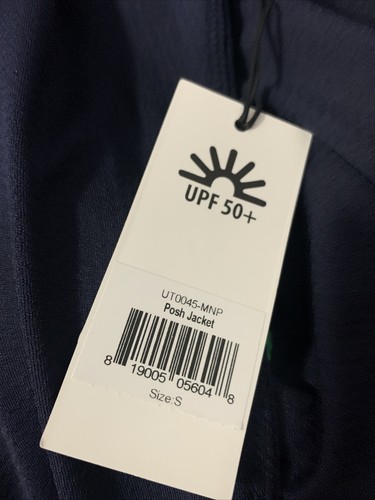 Jofit Posh Jacket Golf tennis Navy Green Full Zip Ladies Small Medium Large NEW - Picture 12 of 12