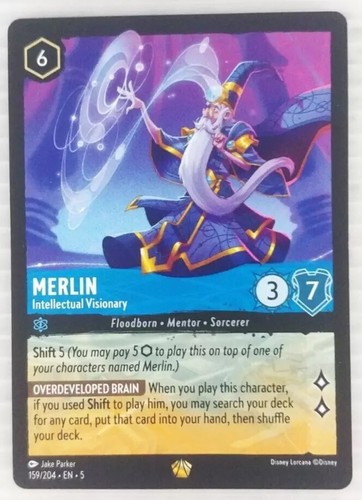 Lot of 7 Disney Lorcana Shimmering Skies Legendary Non Foil Card Collection NM - Picture 6 of 13