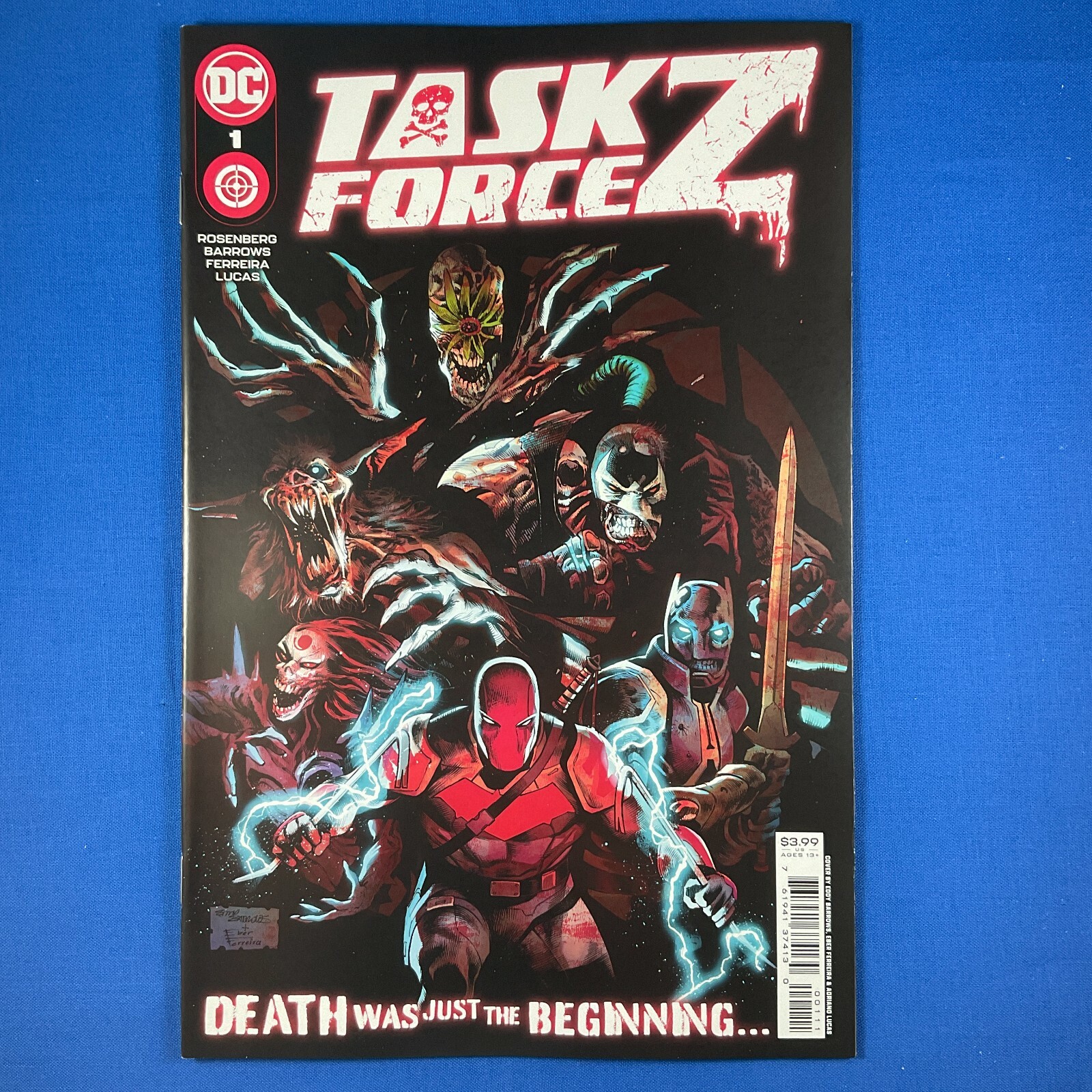 TASK FORCE Z #1 DC Comics 2021 Bane Jason Todd Man-Bat Arkham Knight