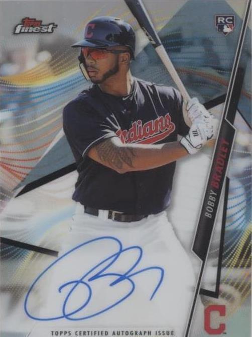 2020 Topps Finest - Bobby Bradley #FA-BBR - 1 of 1