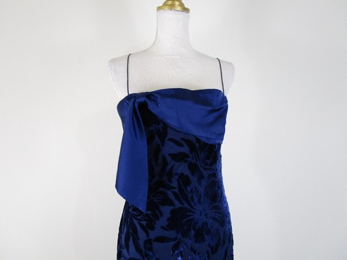 Vestido midi Hutch Anthropologie azul marino con lazo delantero Andina talla S 4 6 $278 - Imagen 2 de 12