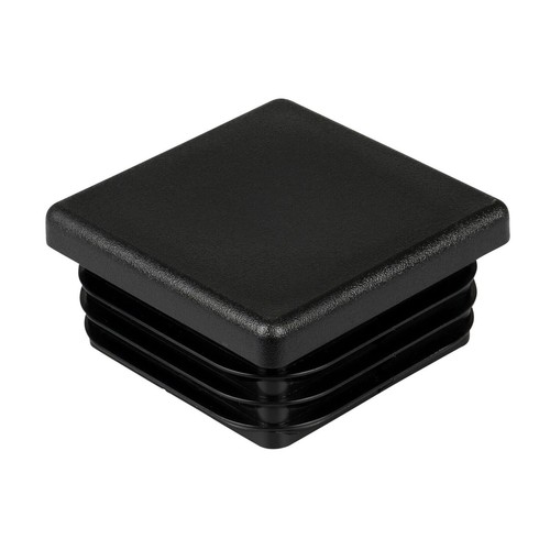 Lamellenstopfen Vierkant Rohrstopfen Rohrkappen Stopfen Endkappen Kappe 50x50mm - Bild 1 von 4