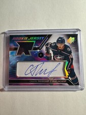 K187,738 - 2020-21 SPx Rookie Jersey Autographs #CT Calvin Thurkauf Auto #/375