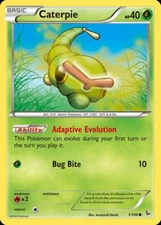 Pokemon Caterpie (1/109) Flashfire LP