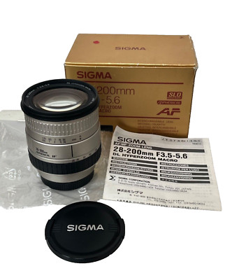 SIGMA MINOLTA Sony A AF 28-200mm f3.5 Aspherical DL Hyperzoom Macro Kamera OBJEKTIV