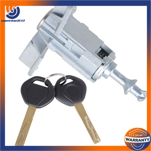 For 00-06 BMW X5 E53 Left Driver Door Lock Cylinder Barrel Assembly W/ 2 Keys - Picture 1 of 8