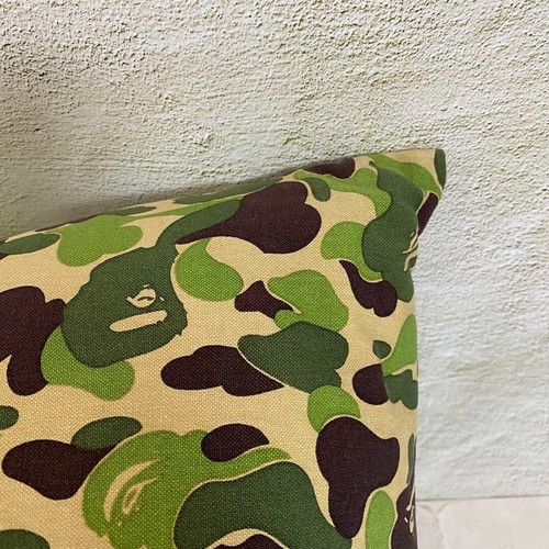 BAPE Vintage Multi camo pillow cushion A BATHING APE MEISTER Collaboration USED - Picture 4 of 7
