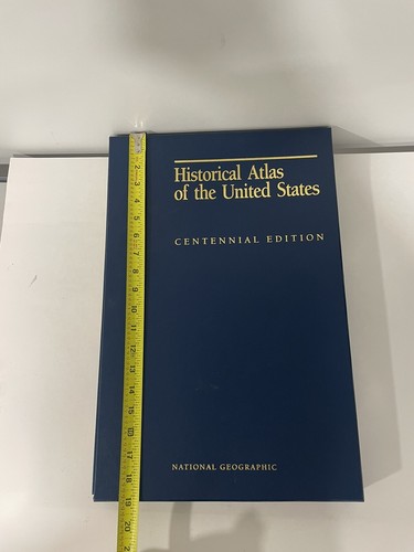 Historical Atlas of the US Centennial Edition National Geographic Book 1988 XL - Picture 3 of 19