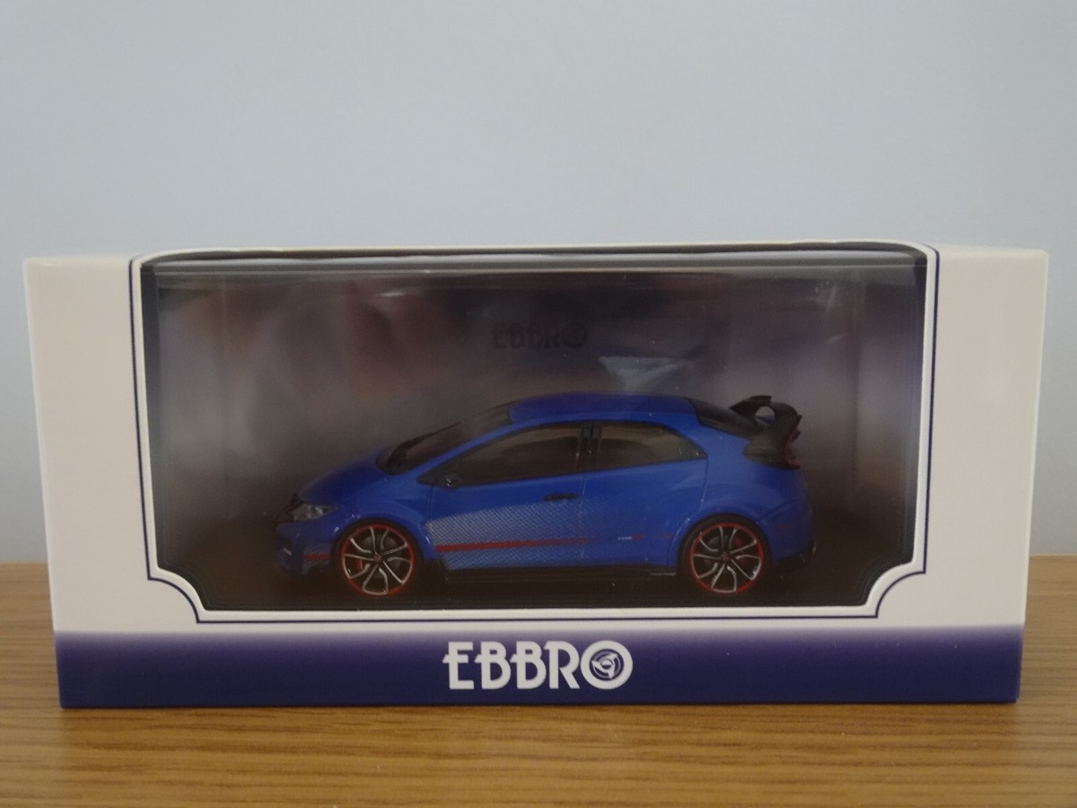 自動車 EBBRO 1/43 Honda CIVIC Type R FD2 EBBRO Hot 1/43 Honda Civic Type R Fd2 Zenki White 44293 No