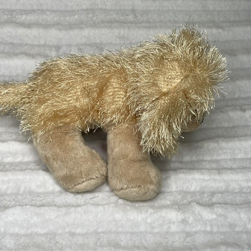 Webkinz Golden Retriever Eyelash Fur NO CODE Classic Yellow Lab Dog by Ganz - Picture 7 of 8