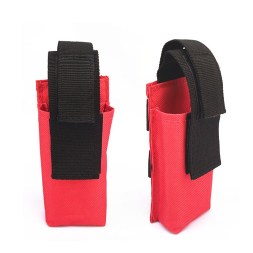 Tactical Molle LED Flashlight Pouch Holder Nylon Holster Torch Belt Carry Case - Picture 11 of 11