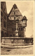 CPA AK Rothenburg- Georgenbrunnen GERMANY (1074650)