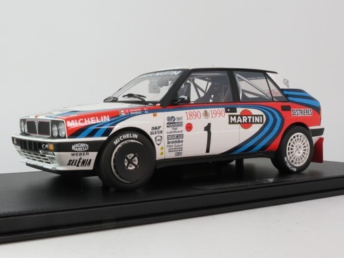TopMarques Lancia Delta HF 16V #1 Biasion Rally Monte Carlo 1990 1/12 TMR1218A - Foto 1 di 7