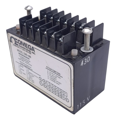 Omega DMD-466 Bridgesensor Condizionatore di Segnale, 10-50mV In, 4-20mA Out, 115VAC - Foto 1 di 6