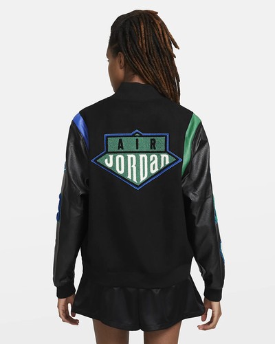 Jordan x Aleali May Varsity Jacket in 