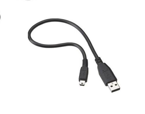 Mini USB Cable Type B 5 Pin Fast Data Sync Power Lead For Charger Cam, USB Hub - Picture 2 of 7