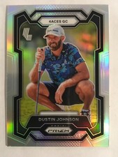 2024 Panini Prizm Liv Golf - Dustin Johnson #16 Silver Prizm