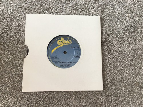 Men At Work - Overkill - 7" Vinyl Single Record 1983 VGC - Picture 3 of 6