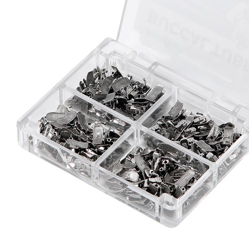 50Sets Dental Orthodontic Buccal Tubes 1st Molar Roth/MBT 018/022 Bondable USA - Picture 24 of 42