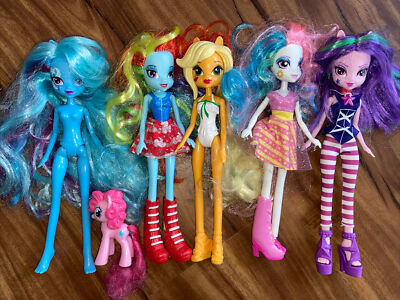 My Little Pony Equestria Girls Doll Lot Of 4 Dolls EQ