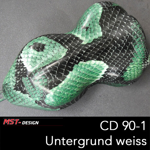 Wassertransferdruck Starterset groß WTD Folie 4m x 50cm CD-90-1 Schlange Snake - Bild 2 von 4