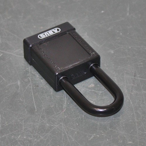 (10) Abus Lockout Padlocks 74/40 KD BLACK, Keyed Different Pad Lock, Aluminum - Picture 5 of 7
