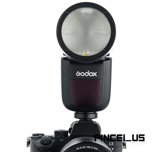 Godox V1S TTL Li-ion Round Head Camera Flash Light 76Ws For Sony DSLR Cameras - Picture 11 of 11