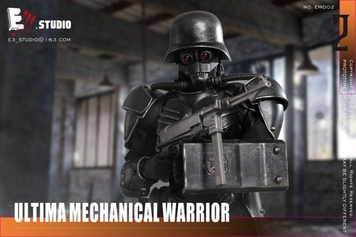 E3.STUDIO ULTIMA MECHANICAL FEMALE WARRIOR NO.2 Metal Armor 1/6 ACTION FIGURE - Picture 3 of 9