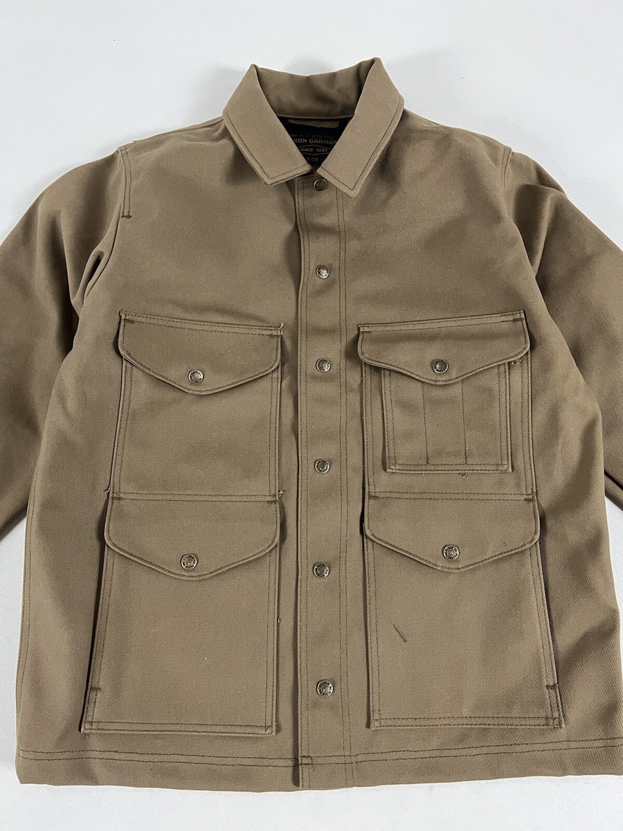 FILSON RUGGED TWILL CRUISER JACKET SEPIA M NWT US MADE LAST FILSON RUGGED TWILL CRUISER JACKET SEPIA M NWT US MADE LAST