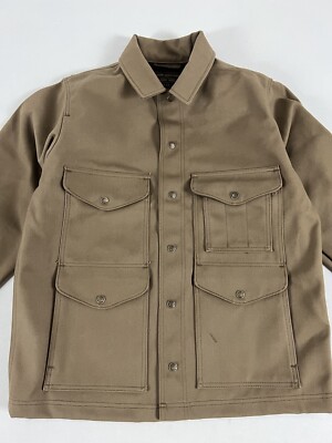 FILSON RUGGED TWILL CRUISER JACKET SEPIA M NWT US MADE LAST FILSON RUGGED TWILL CRUISER JACKET SEPIA M NWT US MADE LAST