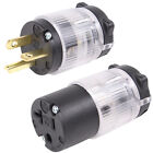 Male Female Plug Connector Replacement Lighted Cord Repair Ends 20A 125V 5-20